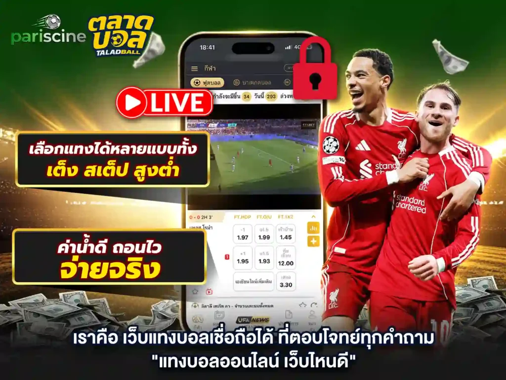 เราคือเว็บแทงบอลเชื่อถือได้